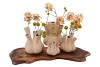 AGLIO MAT SAND VASE 26X35CM NM