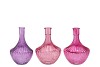 DAYAH PRETTY PINK GLASS VASE 17X24CM NM