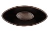 BATU GREY OVAL BOWL 49X22X38CM NM