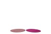 MELAMINE SHINE FUCHSIA/PINK PLATE ROUND ASS 22X22X2CM