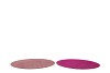 MELAMINE SHINE FUCHSIA/PINK PLATE ROUND ASS 33X33X2CM