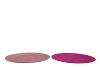 MELAMINE SHINE FUCHSIA/PINK PLATE ROUND ASS 40X40X2CM