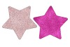 MELAMINE SHINE FUCHSIA/PINK PLATE STAR 28X28X1CM