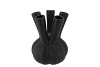 AGLIO STRAIGHT BLACK VASE 19X19X25CM NM