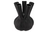 AGLIO STRAIGHT BLACK VASE 26X26X35CM NM