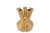 AGLIO STRAIGHT GOLD VASE 16X16X19CM NM