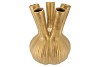 AGLIO STRAIGHT GOLD VASE 26X26X35CM NM