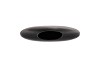 JADA BLACK OVAL VASE 23X7CM NM