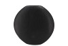 JADA BLACK OVAL VASE 31X9CM NM