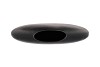 JADA BLACK OVAL VASE 31X9CM NM