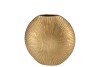 JADA GOLD OVAL VASE 23X7CM