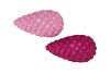 JINGLE FUCHSIA/PINK PINECONE ASS 13X7X6CM NM