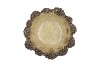 CONCRETE NATURAL PINECONE BOWL ROUND EDGE 22X22X11CM NM