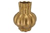 GARLIC GOLD LOW VASE 28X35CM