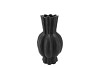 GARLIC BLACK HIGH VASE 17X30CM NM