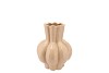 GARLIC SAND LOW VASE 16X19CM NM