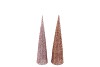 SPARKLE NUDE MIX CONE TREE LED20 ASS 72X21X34CM