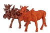 SPARKLE COPPER/BRONZE MOOSE ASS 27X9X21CM