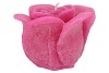 CANDLE ROOS FUCHSIA 14X12CM