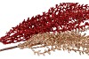 PICK SHINE SUCCULENT RED/GOLD 46CM ASS PER 12