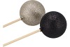 PICK SHINE BALL SHINY BLACK/CHAMPAGNE 6X50CM ASS