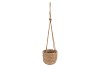 SEAGRASS LAOS STRAW HANG BROWN 20X12X26CM