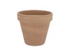 TERRACOTTA CHOCO POT GREY D13XH11CM