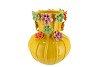 FLOWER YELLOW VASE 22X27CM NM