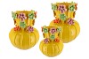 FLOWER YELLOW VASE 22X27CM NM