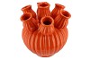 AMSTERDAM ORANGE TULIP VASE 20X20CM NM