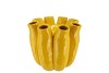 LUNA YELLOW TUBE VASE 19X19CM NM