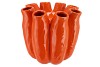 LUNA ORANGE TUBE VASE 28X28CM NM