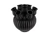 AMSTERDAM BLACK TULIP VASE 16X15CM NM