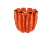 LUNA ORANGE TUBE VASE 19X19CM NM