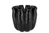 LUNA BLACK TUBE VASE 19X19CM NM