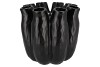 LUNA BLACK TUBE VASE 28X28CM NM