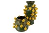 FRUIT LEMON GREEN VASE 24X38CM NM