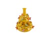 BIRD VASE YELLOW BUBBLES 23X25CM NM