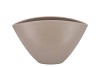 CERAMIC STONE GREY POT ORCHID 28X17CM