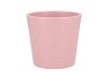 CERAMIC PINK SILVER POT ORCHID 14CM