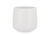 CERAMIC ORCHID POT BERLIN  WHITE 14CM