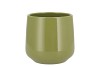 CERAMIC AMAZONE GREEN POT ORCHID BERLIN 14CM