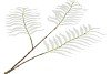 SILK PALM LEAF WHITE 87CM NM