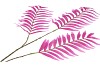 SILK PALM LEAF FUCHSIA 87CM NM