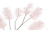 SILK PALM LEAF LIGHT PINK 150CM NM