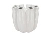 LUNA WHITE TUBE VASE 24X24CM NM