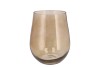 MIRA SAND GLASS WIDE VASE 20X20X22CM