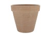 TERRACOTTA CHOCO POT GREY D25XH23CM