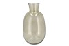 MIRA OLIVE GREEN GLASS BOTTLE TALL 21X21X37CM