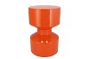 SEPHORA ORANGE STOOL / SIDE TABLE 30X30X47CM